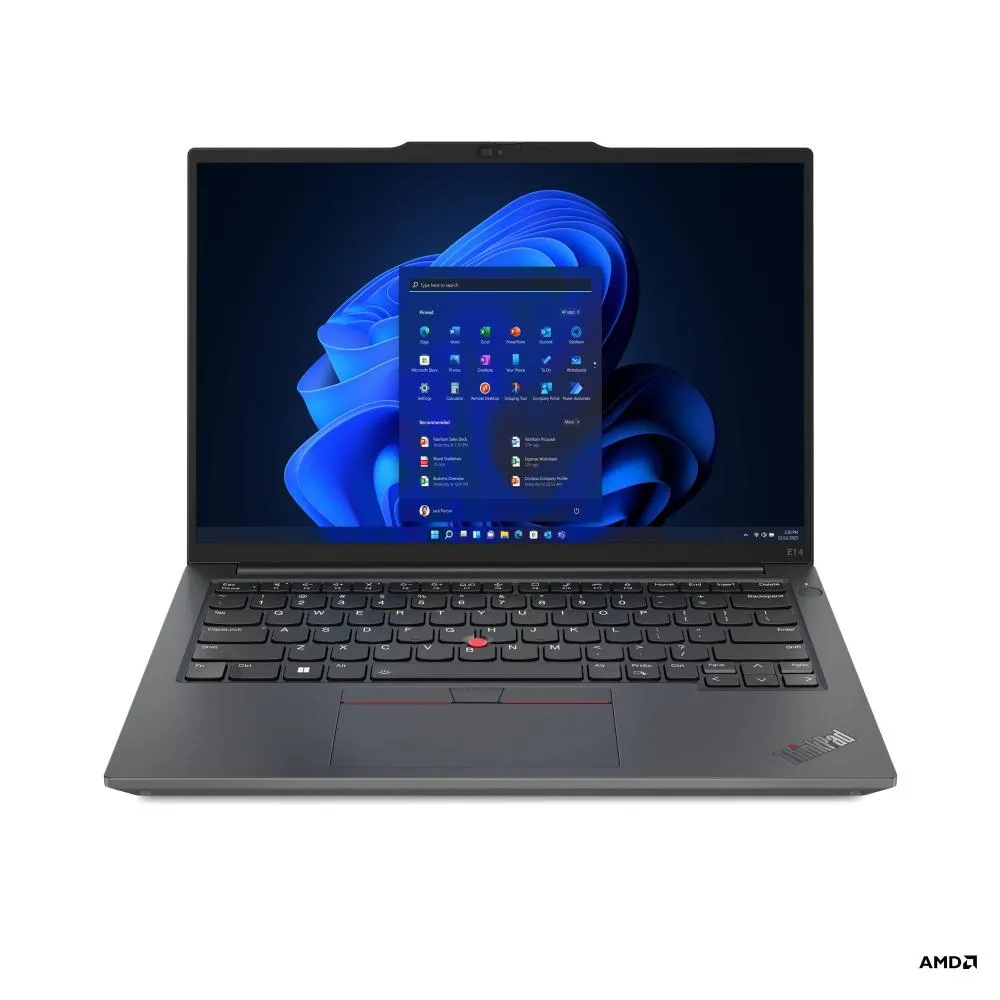 Notebook Lenovo Thinkpad E14 G5 AMD Ryzen 5 7430U 16GB SSD 256GB 14 Wuxga IPS Windows 11 Pro